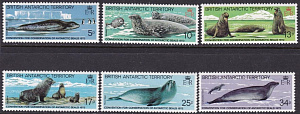 БАТ, 1983, Морская Фауна, 6 марок